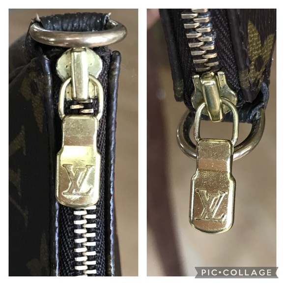 Louis Vuitton Pochette Accessories with Authentic LV Crossbody Strap - Picture 8 of 17